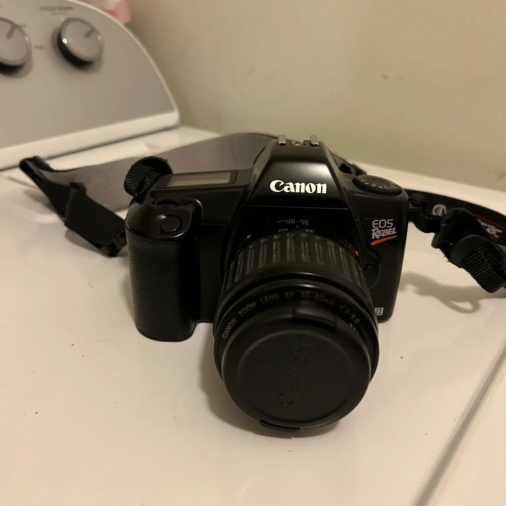 Canon EOS Rebel Black Camera